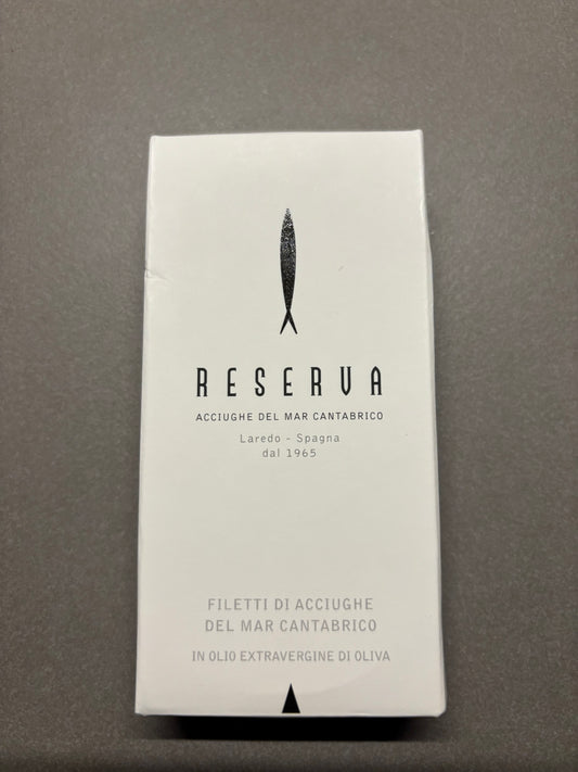 Acciughe Reserva del mar Cantabrico in olio EVO